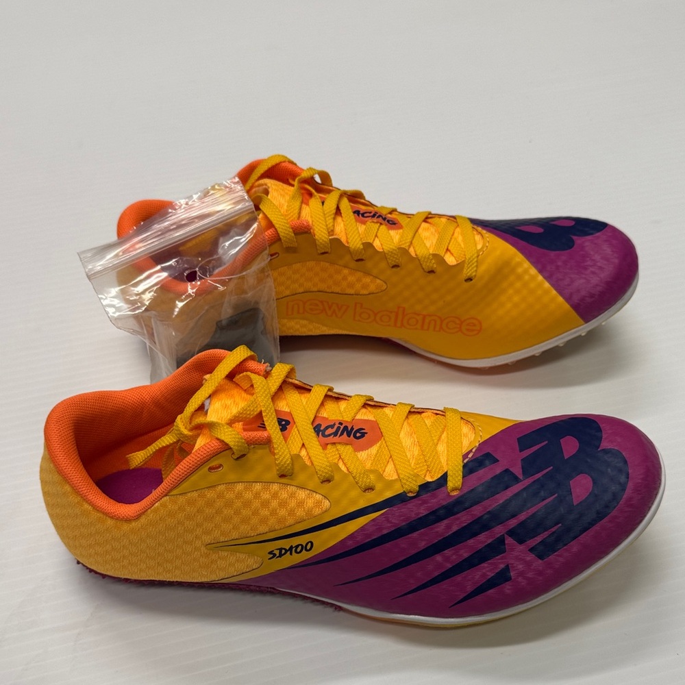New Balance SD100v4 Mens Size 9 Women Size 10.5 Sprint Spikes New in Box!